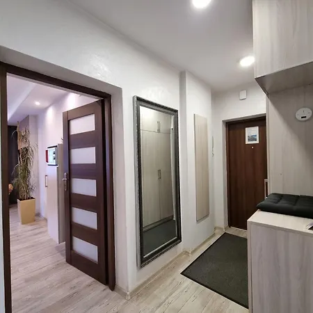 Q Apart Zachodnia - Trzy Pokoje, Manufaktura, Parking, Fv 아파트